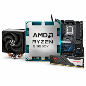 AMD Bundle Ryzen 9 9950X Promo, ASRock X870 Riptide WIFI, DDR5 16GB Patriot Viper Venom, Arctic Freezer 36