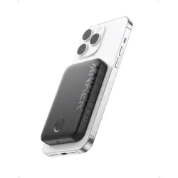 Anker 321 MagGo 5000mAh, magnetic wireless powerbank, black, A1616G11