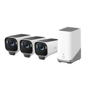 Anker Eufy Security eufyCam S3 Pro komplet 3 kamere + baza, T88933W1, (na vanjskom skladištu - isporuka 1-2 radna dana)