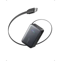 Anker Nano powerbank 10000mAh, 45W, USB-C kabel, A1638H11