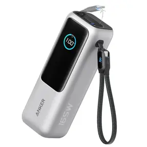 Anker Powerbank 25000 mAh, 165W, USB-C, srebrni, A1695H41