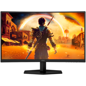 AOC C27G42E, 27", Fast VA, FHD, 180Hz, 2xHDMI, DP, zvučnici, zakrivljeni, 1500R