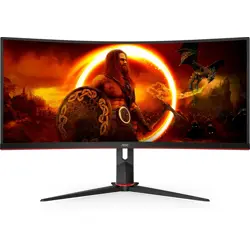 AOC CU34G2XP 34” WQHD Curved VA, 180Hz, 2xHDMI, 2xDP, USB