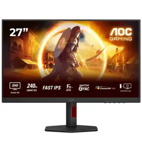 AOC Q27G4ZR, 27", QHD, Fast IPS, 240Hz (260Hz OC), 2xHDMI, DP, zvučnici