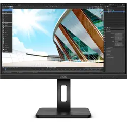 AOC U27P2CA, 27", 4K, IPS, 60Hz, 2xHDMI, DP, USB Hub, USB-C, PD65W, zvučnici