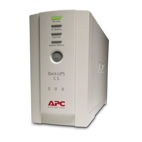 APC Back-UPS BK500EI, 500VA/300W, 4x C13, USB, Serial, RJ45