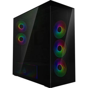 Arctic Midi Tower Xtender, Tinted Glass, Black, ACPCC00015A