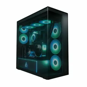 Arctic Midi Tower Xtender VG, Black, (with GPU vertical mount), ACPCC00016A