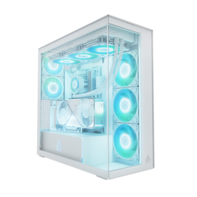 Arctic Midi Tower Xtender VG, White, (with GPU vertical mount), ACPCC00017A