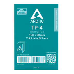 Arctic Thermal Pad TP-4, 120x120x0.5mm, 4 komada, ACTPD00065A