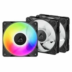 Arctic ventilator 120mm P12 Pro A-RGB, Black, 3-Pack, ACFAN00310A