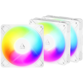 Arctic ventilator 120mm P12 Pro Reverse A-RGB, White, 3-Pack, ACFAN00334A
