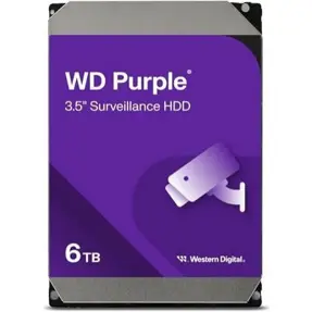Artikl umanjene vrijednosti WD 6TB 3.5", 5640rpm, 256MB,  Purple, WD64PURZ, Refurbished !!