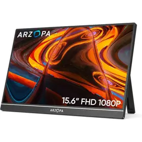 Arzopa A1, 15.6", FHD, IPS, Mini HDMI, USB-C, zvučnici, portable monitor, (bez zaštitne navlake)