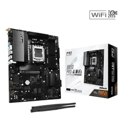 Asrock B850 Pro-A WiFi, AM5, DDR5, AMD B850, 90-MXBQN0-A0UAYZ