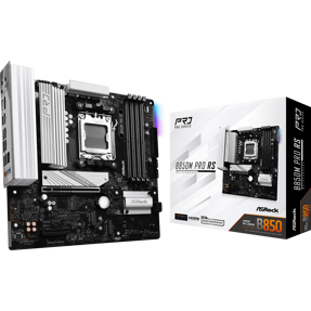 ASRock B850M Pro RS, AMD B850, AM5, DDR5, mATX, 90-MXBR6-A0UAYZ