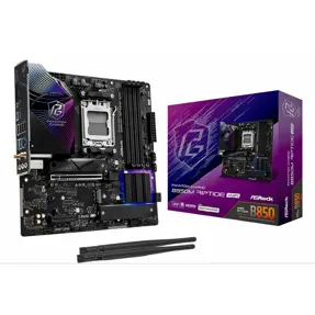 Asrock B850M Riptide Wifi, AMD B850, AM5, DDR5, mATX, 90-MXBS3-A0UAYZ