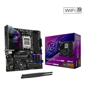 ASRock B850M Riptide WIFI, AMD B850, AM5, DDR5, mATX, 90-MXBS3-A0UAYZ