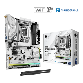ASRock B860 Steel Legend WIFI , Intel B860, LGA 1851, DDR5, ATX, 90-MXBR30-A0UAYZ