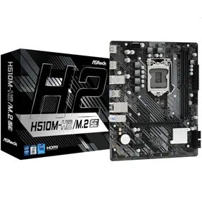 Asrock H510M-H2/M.2 SE, Intel H510, LGA 1200, DDR4, mATX, 90-MXBMQ0-A0UAYZ