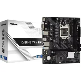 Asrock H510M-HDV/M.2 SE, Intel H510, LGA 1200, DDR4, mATX, 90-MXBM00-A0UAYZ