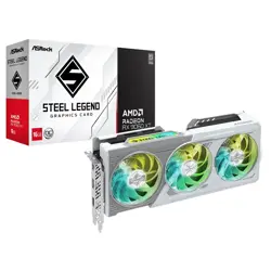 Asrock RX9060XT Steel Legend 16GB, AMD Radeon, 16GB GDDR6, 90-GA5JZZ-00UANF