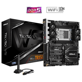 ASRock TRX50 WS, AMD TRX50, sTR5, DDR5, E-ATX, 90-MXBN40-A0UAYZ