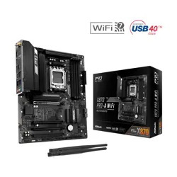 Asrock X870 Pro-A WiFi, AMD X870, AM5, DDR5, ATX, 90-MXBT60-A0UAYZ