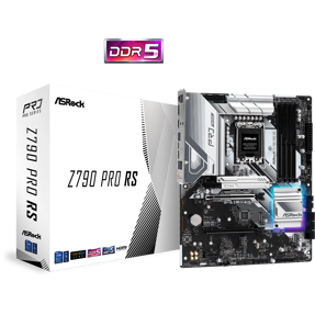 ASRock Z790 Pro RS, Intel Z790, LGA 1700, DDR5, ATX, 90-MXBK40-A0UAYZ