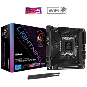 Asrock Z790I Phantom Gaming, Intel Z790, LGA 1700, DDR5, Mini-ITX, 90-MXBNM0-A0UAYZ