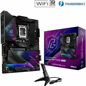 ASRock Z890 Riptide WiFi, Intel Z890, LGA 1851, DDR5, ATX, 90-MXBPB0-A0UAYZ