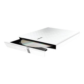 Asus DVDRW, SDRW-08D2S-U, USB2.0, White, 90-DQ0436-UA221KZ