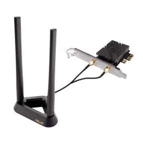 ASUS PCE-BE92BT, BE9400, Tri-Band WiFi 7, Bluetooth 5.4, PCIe WiFi Adapter, Intel only, 90IG08U0-MO0B00