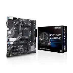 ASUS Prime A520M-K, AMD A520, AM4, DDR4, mATX, 90MB1500-M0EAY0