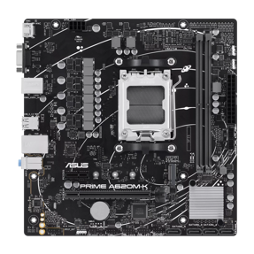Asus Prime A620M-K, TDP:120W Max, AMD A620, AM5, DDR5, mATX, 90MB1F40-M0EAY0