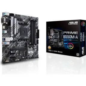 ASUS Prime B550M-A/CSM, AMD B550, AM4, DDR4, mATX, 90MB14I0-M0EAYC