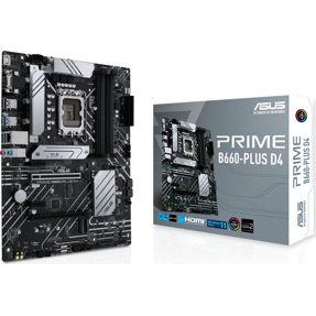Asus Prime B660-Plus D4, Intel B660, LGA 1700, DDR4, ATX, 90MB18X0-M0EAY0, 90MB18X0-M1EAY0