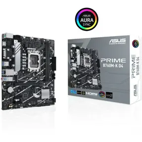 ASUS Prime B760M-K D4, Intel B760, LGA 1700, DDR4, mATX, 90MB1DS0-M0EAY0