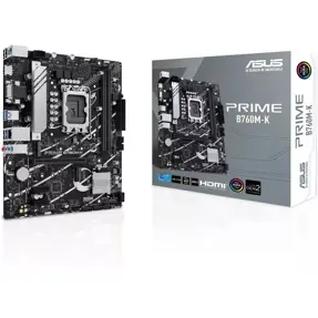 ASUS Prime B760M-K, Intel B760, LGA 1700, DDR5, mATX, 90MB1FI0-M1EAY0