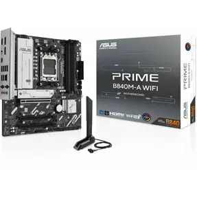 ASUS Prime B840M-A WIFI, AMD B840, AM5, DDR5, mATX, 90MB1J20-M0EAY0