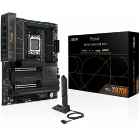 ASUS PROART X870E-CREATOR WIFI, AMD X870E, AM5, DDR5, ATX, 90MB1IG0-M0EAY0