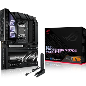 ASUS ROG Crosshair X870E Hero BTF, AMD X870E, AM5, DDR5, ATX, WiFi 7, 90MB1MX0-M0EAY0