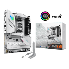 Asus ROG Strix B850-A Gaming WIFI, AMD B850, AM5, DDR5, ATX, White, 90MB1J50-M0EAY0