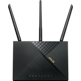 ASUS Router 4G-AX56, AX1800, Dual-band, WiFi 6, LTE, 90IG06G0-MO3110