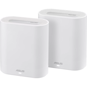 ASUS Router EBM68 ExpertWiFi AX7800, Tri-Band, 2.4GHz/5GHz/6GHz, WIFI6, Mesh system, 2-pack, 90IG07V0-MO3A40