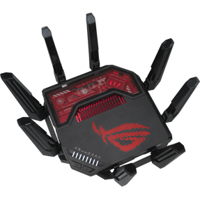 ASUS Router ROG Rapture GT-BE19000, Tri-Band, 2.4GHz/5GHz/6GHz, WIFI7, 90IG0850-MO9A0V