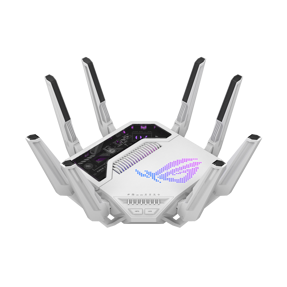 ASUS Router ROG Rapture GT-BE19000AI, Tri-Band, 2.4GHz/5GHz/6GHz, WIFI7, AiMesh, 90IG09S0-MO9A0V