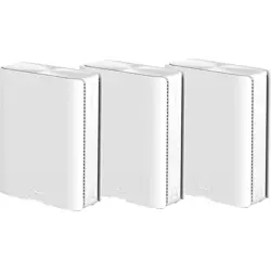 ASUS Router ZenWiFi BT10 (3-pack), BE18000, Tri-band, WiFi 7, AiMesh Node, Access Point Mode, 90IG08Y0-MO3C20