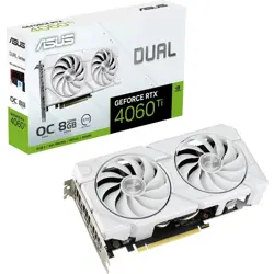 Asus RTX4060Ti DUAL-RTX4060TI-O8G-EVO-WHITE, GDDR6, 90YV0J4B-M0NA00