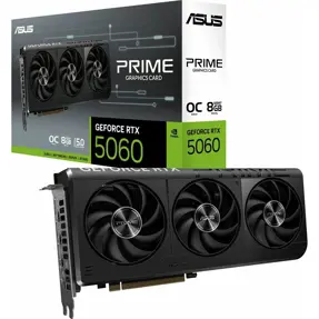 ASUS RTX5060 OC, PRIME-RTX5060-O8G, 8GB GDDR7, NVIDIA GeForce, 90YV0N10-M0NA00